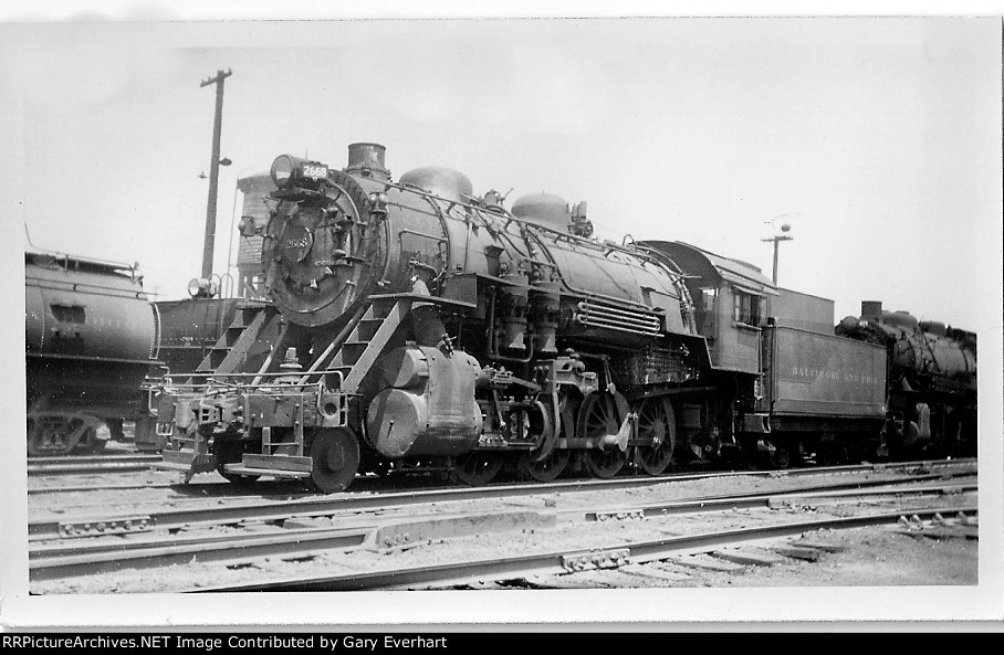 Baltimore & Ohio 2-8-0 #2668